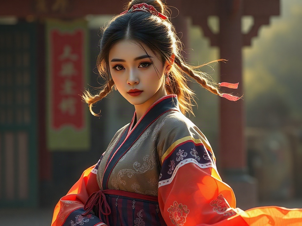 AI 韓服少女提示詞：一段生出理想的韓服少女角色