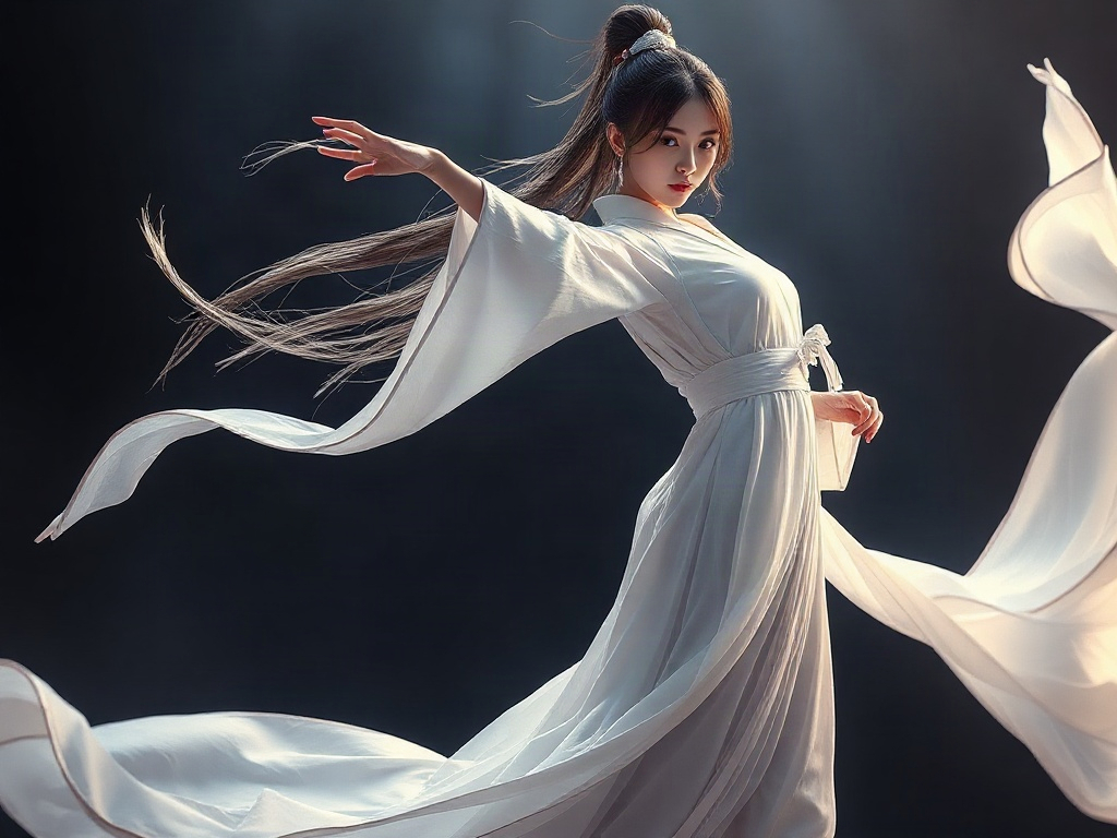 AI 漢服仙女提示詞：一段生出理想的漢服仙女角色