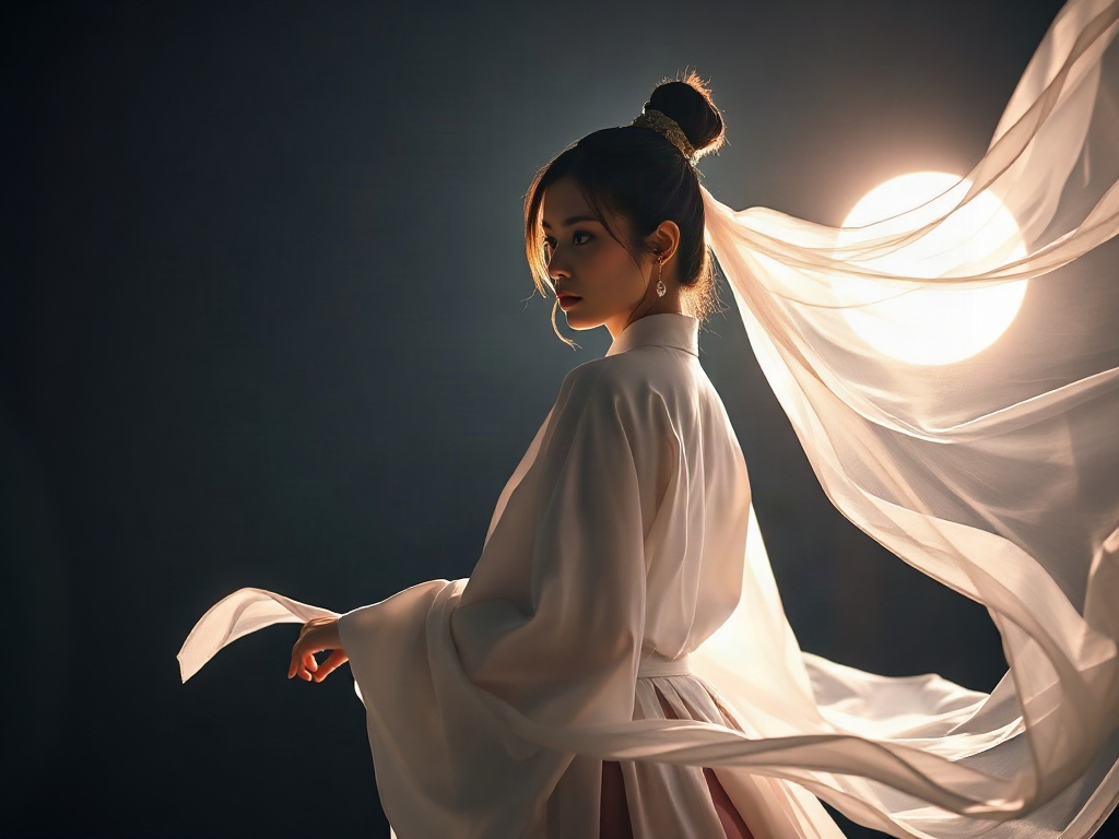 AI 漢服仙女提示詞：一段生出理想的漢服仙女角色