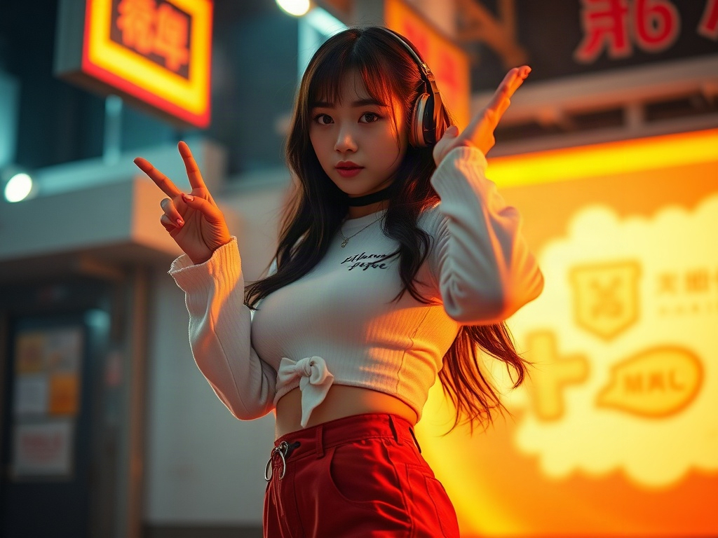 AI 韓系女團提示詞：一段生出理想的韓系女團角色