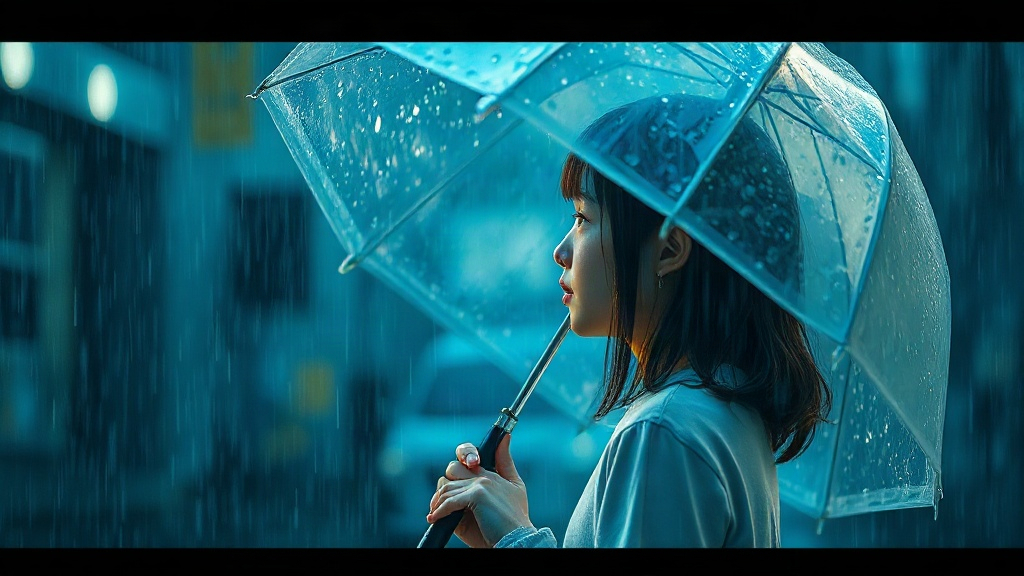 AI 雨天少女提示詞：一段生出理想的雨天少女角色