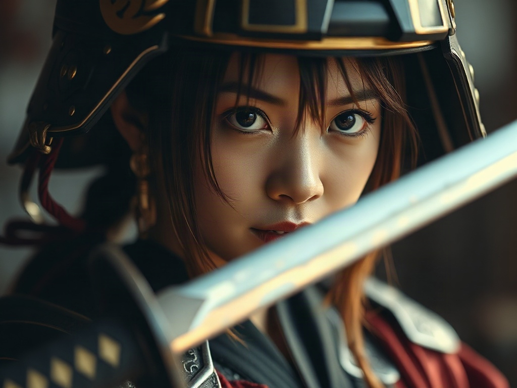 AI 女武士提示詞：一段生出理想的女武士角色