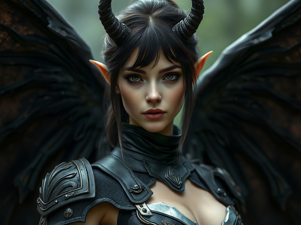 AI 魅魔提示詞：一段生出理想的魅魔角色