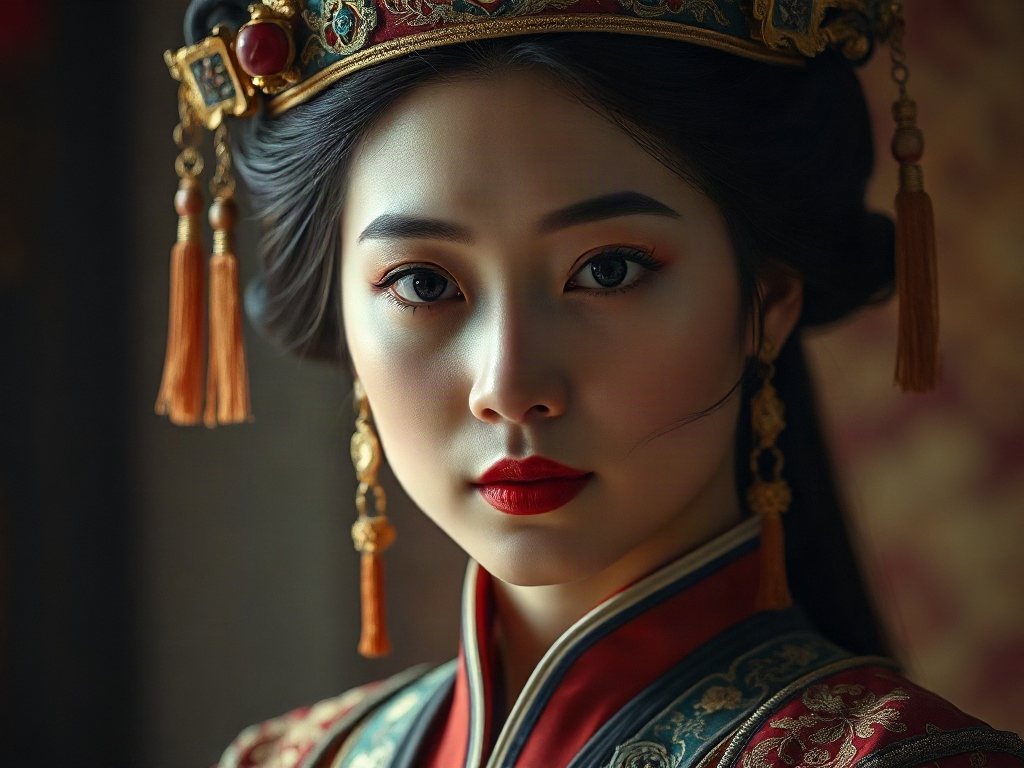 AI 唐朝貴妃提示詞：一段生出理想的唐朝貴妃角色