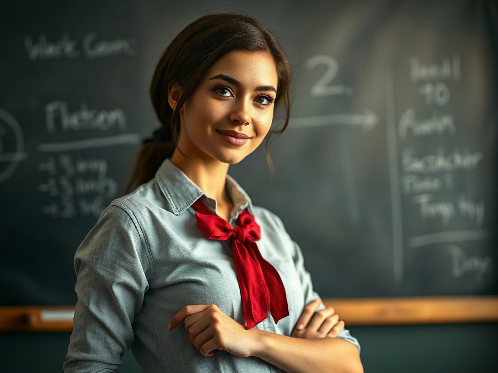 AI 女教師提示詞：一段生出理想的女教師角色
