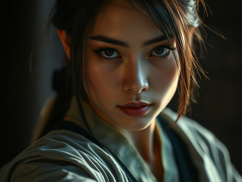 AI 女武僧提示詞範例：一鍵生成女武僧角色（附效果圖）