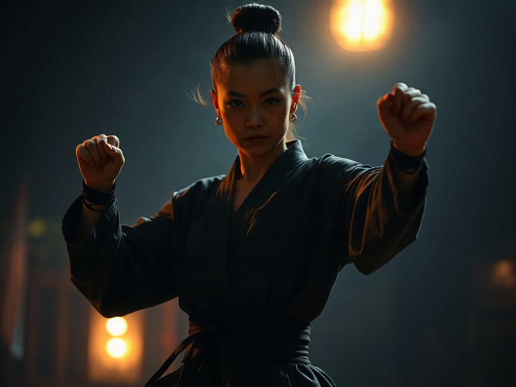 AI 女武僧提示詞範例：一鍵生成女武僧角色（附效果圖）