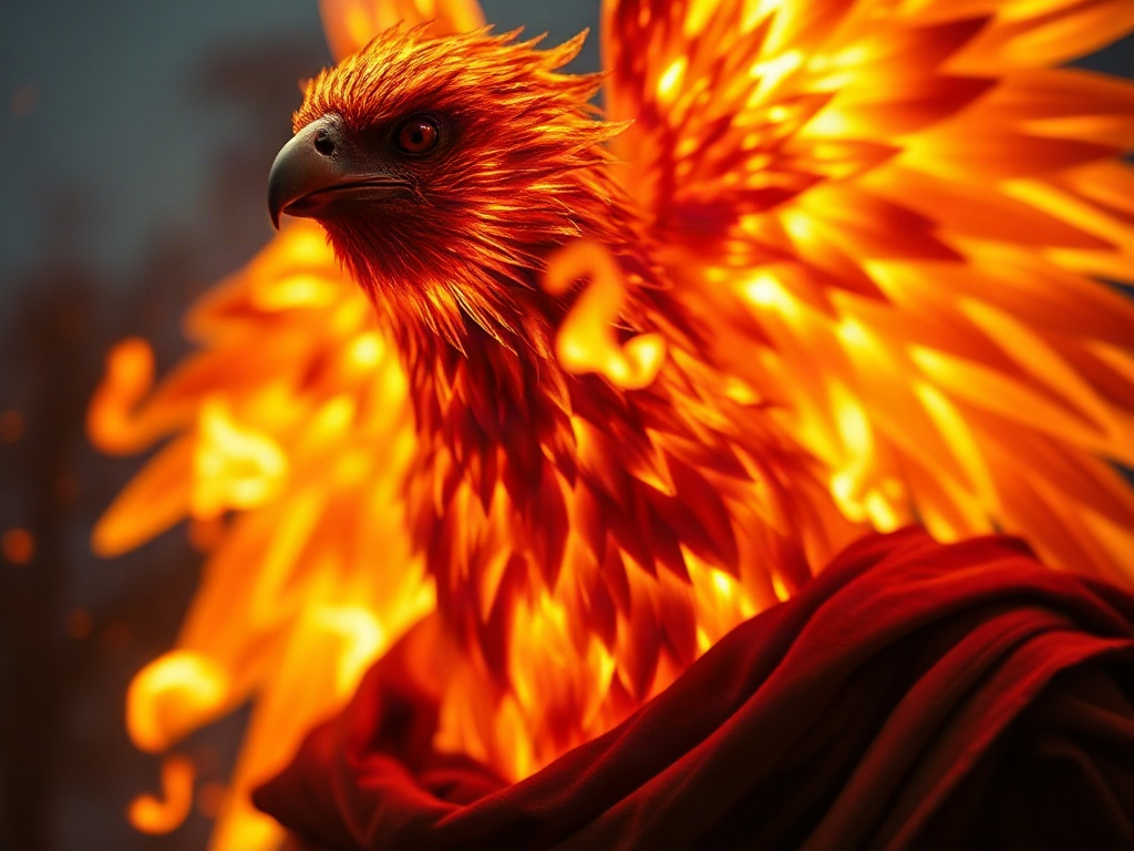 AI 鳳凰提示詞範例：一鍵生成鳳凰角色（附效果圖）