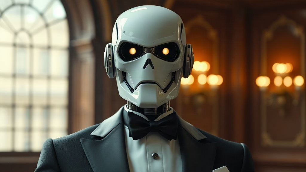 AI 機器人管家提示詞範例：一鍵生成機器人管家角色（附效果圖）