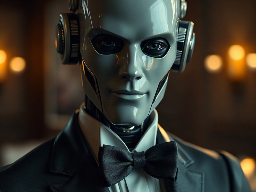 AI 機器人管家提示詞範例：一鍵生成機器人管家角色（附效果圖）