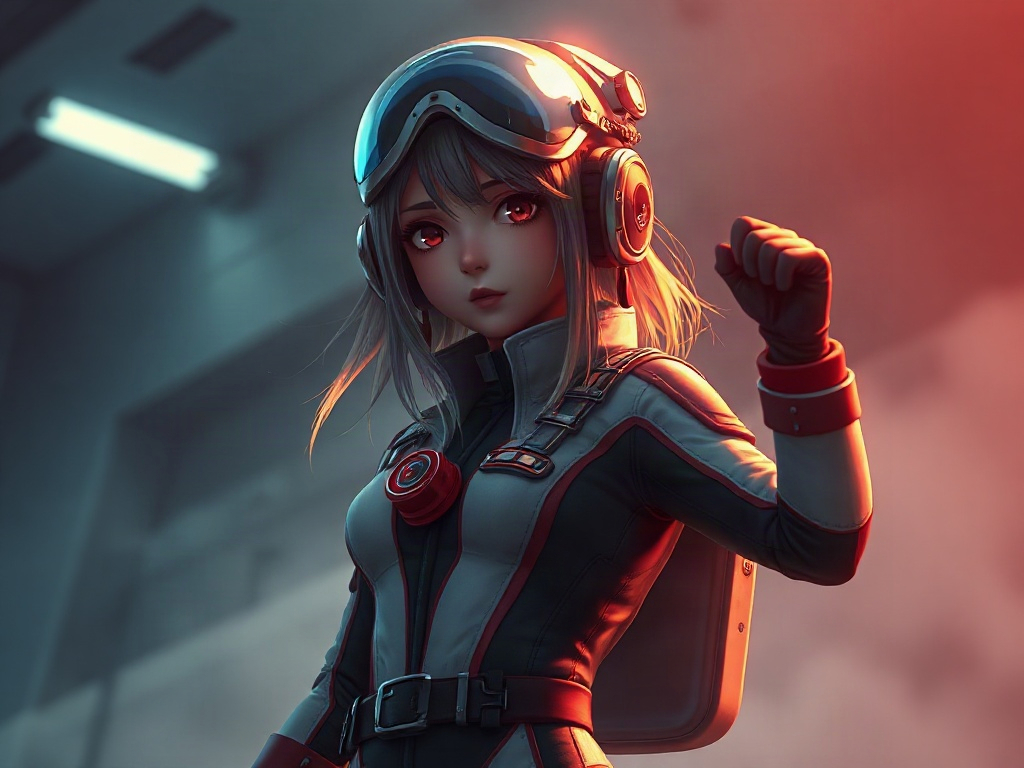 AI 駕駛服少女提示詞範例：一鍵生成駕駛服少女角色（附效果圖）