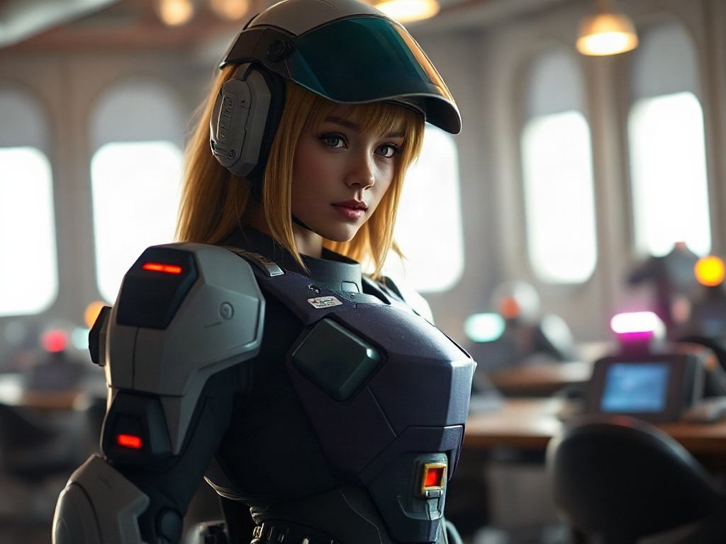 AI 機甲少女提示詞範例：一鍵生成機甲少女角色（附效果圖）