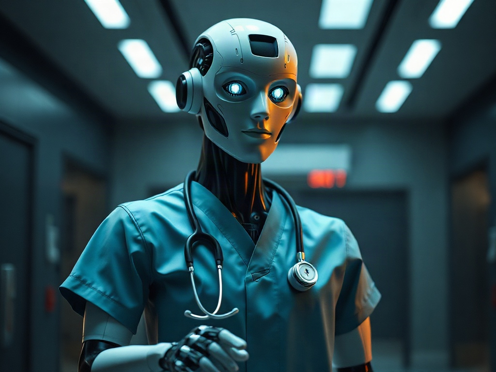AI 醫療機器人提示詞範例：一鍵生成醫療機器人角色（附效果圖）