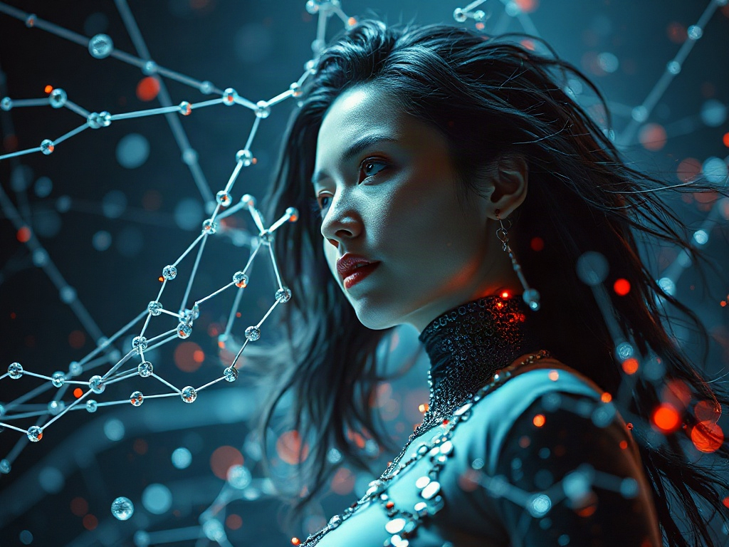 AI 納米機器人形態提示詞範例：一鍵生成納米機器人形態角色（附效果圖）