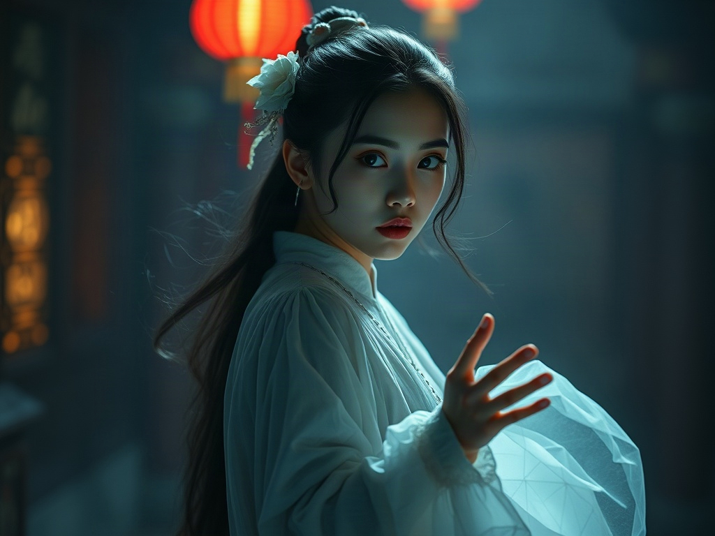 AI 倩女幽魂提示詞範例：一鍵生成倩女幽魂角色（附效果圖）