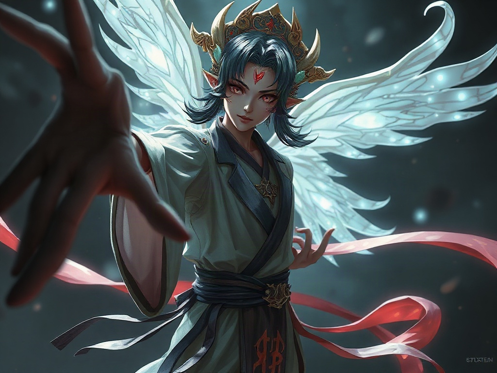 AI 式神提示詞範例：一鍵生成式神角色（附效果圖）