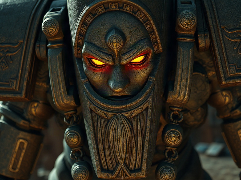 AI 石巨人魔像提示詞範例：一鍵生成石巨人魔像角色（附效果圖）