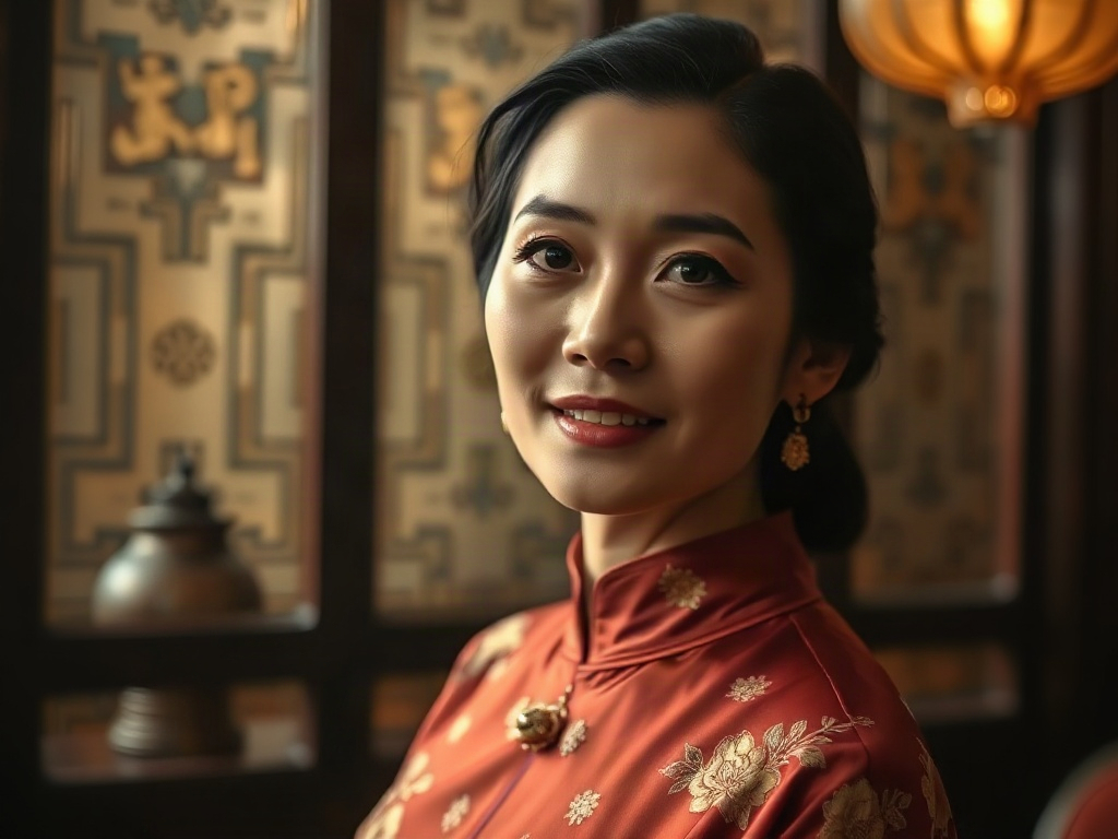 AI 旗袍提示詞：復古東方美人的典雅配方