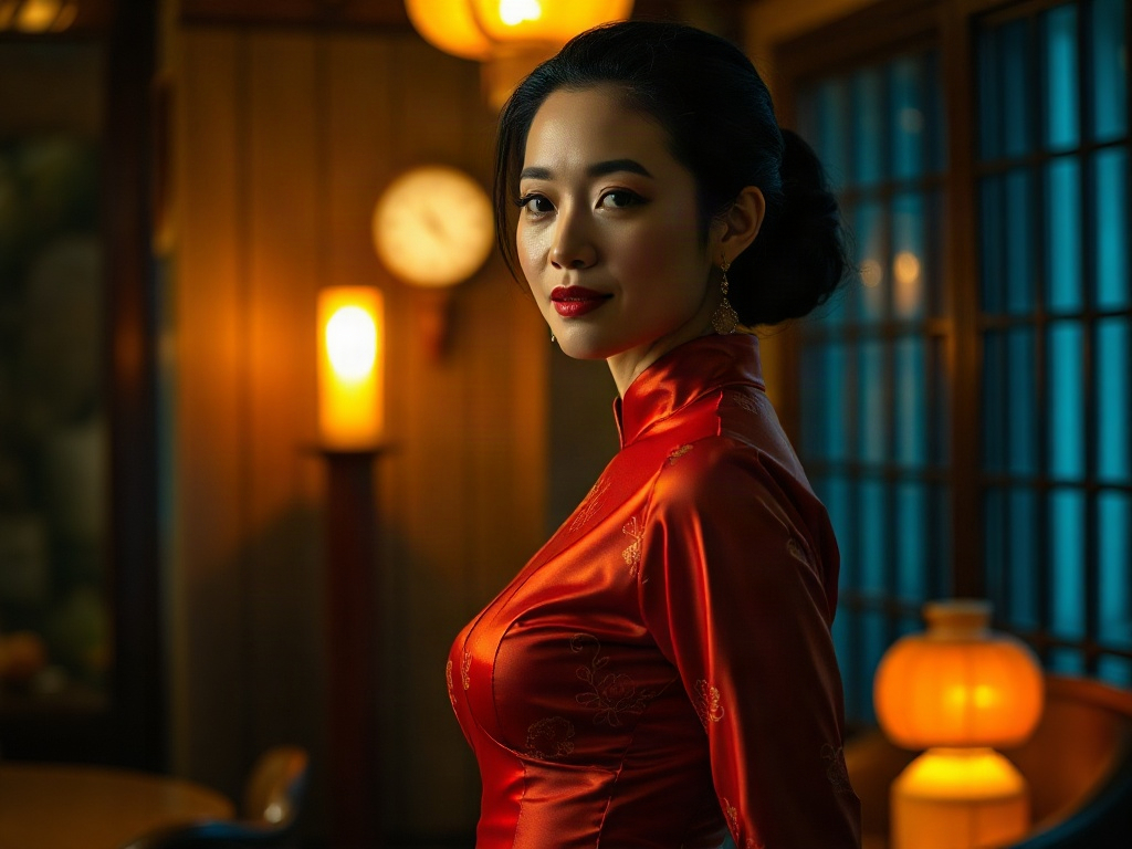 AI 旗袍提示詞：復古東方美人的典雅配方