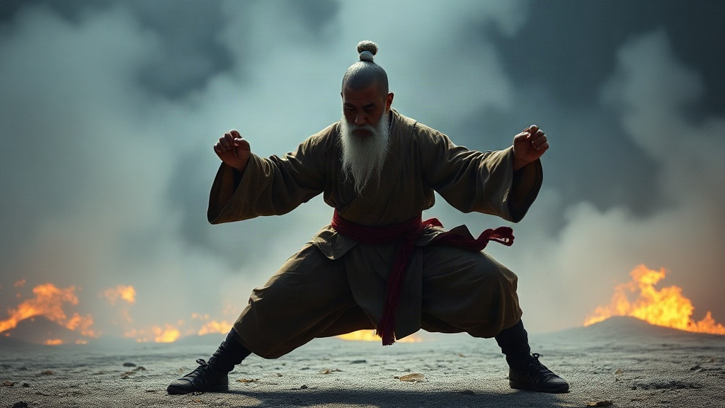 AI 戰鬥武僧提示詞範例：一鍵生成戰鬥武僧角色（附效果圖）