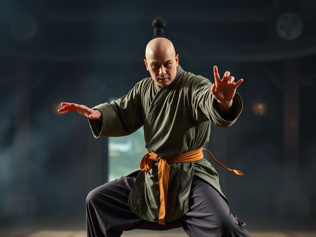 AI 戰鬥武僧提示詞範例：一鍵生成戰鬥武僧角色（附效果圖）