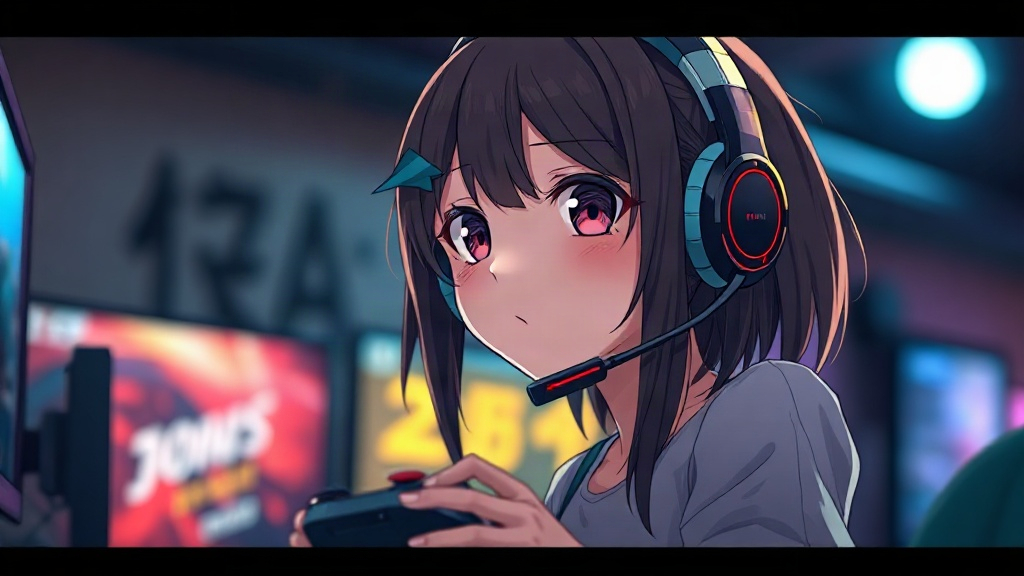 AI 電玩少女提示詞範例：一鍵生成電玩少女角色（附效果圖）