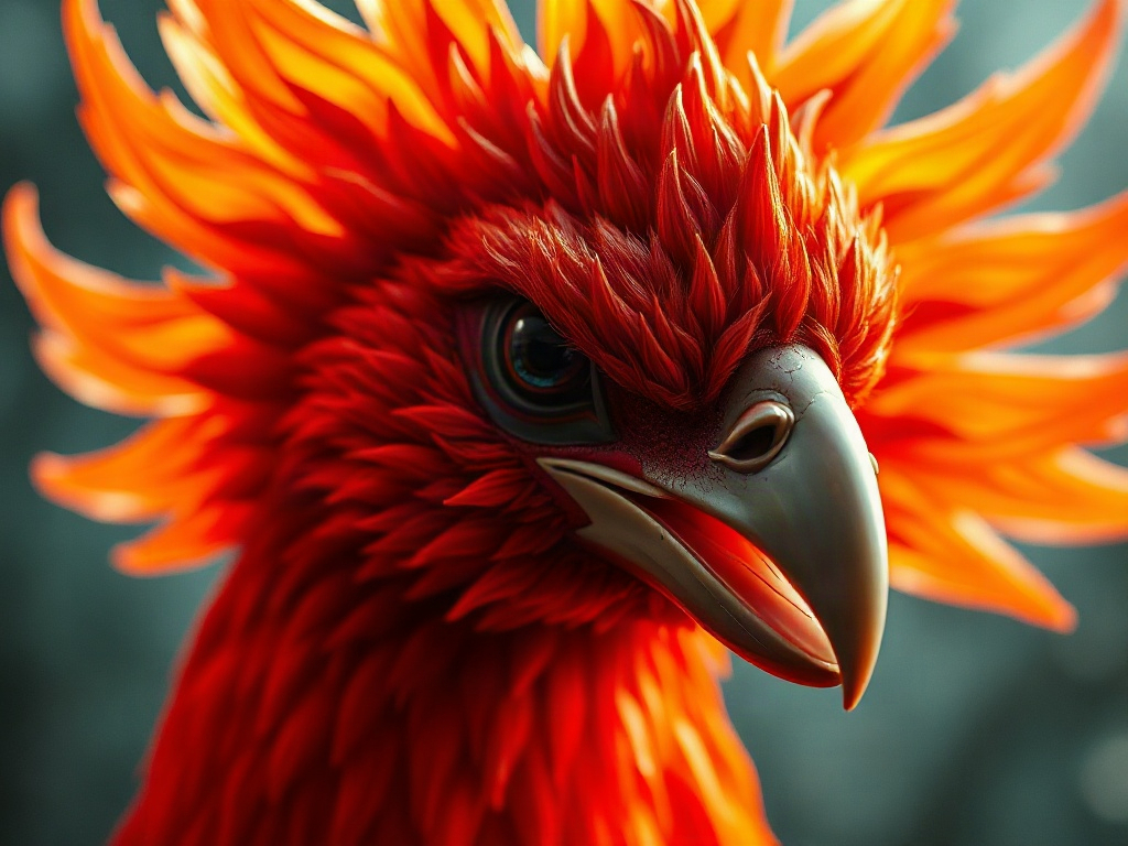 AI 鳳凰提示詞範例：一鍵生成鳳凰角色（附效果圖）