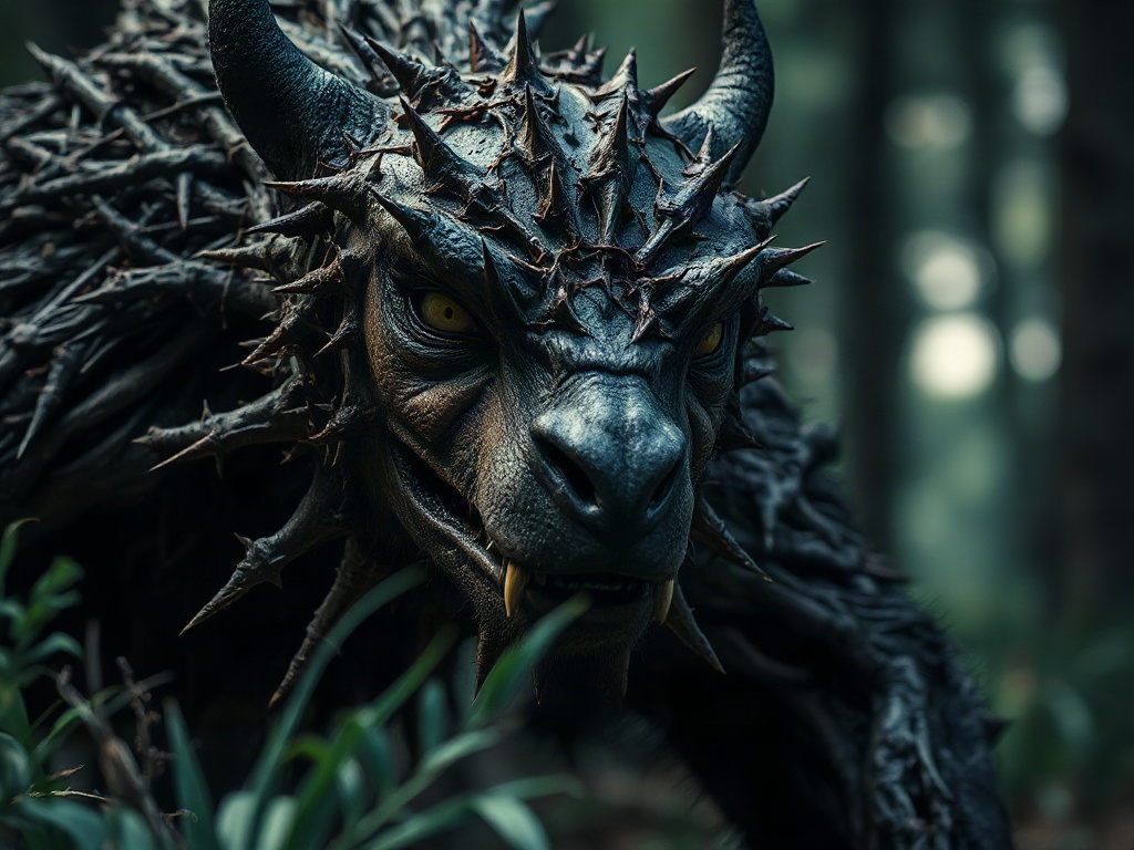 AI 荊棘魔獸提示詞範例：一鍵生成荊棘魔獸角色（附效果圖）