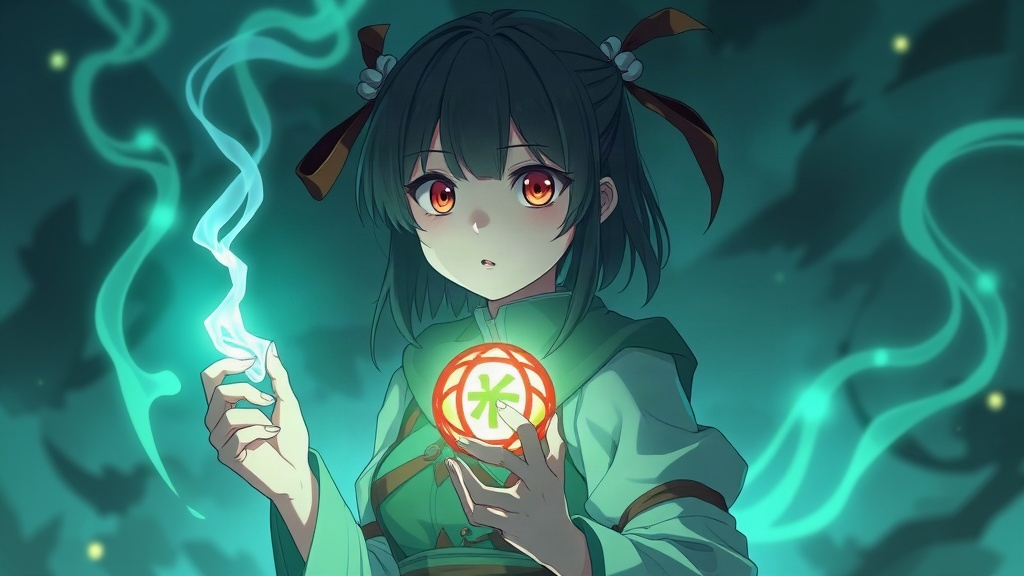 AI 驅靈少女提示詞範例：一鍵生成驅靈少女角色（附效果圖）