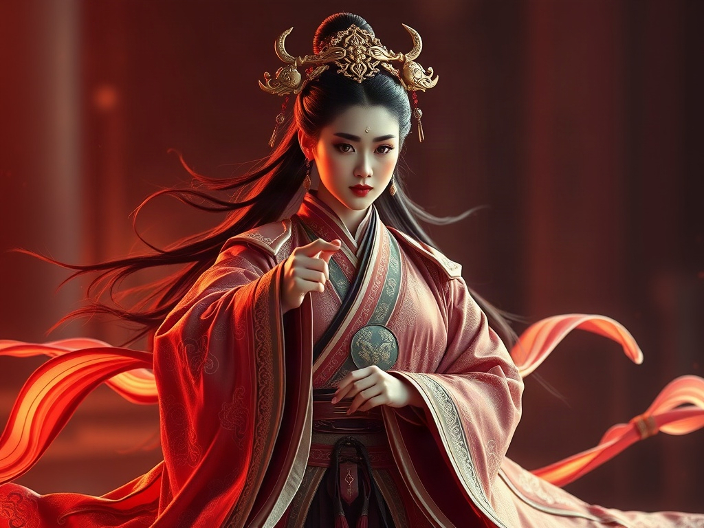 AI 西王母提示詞範例:一鍵生成西王母角色(附效果圖)