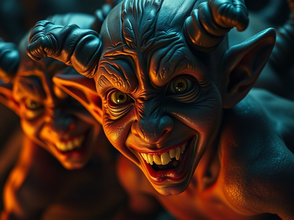 AI 小惡魔群提示詞範例：一鍵生成小惡魔群角色（附效果圖）