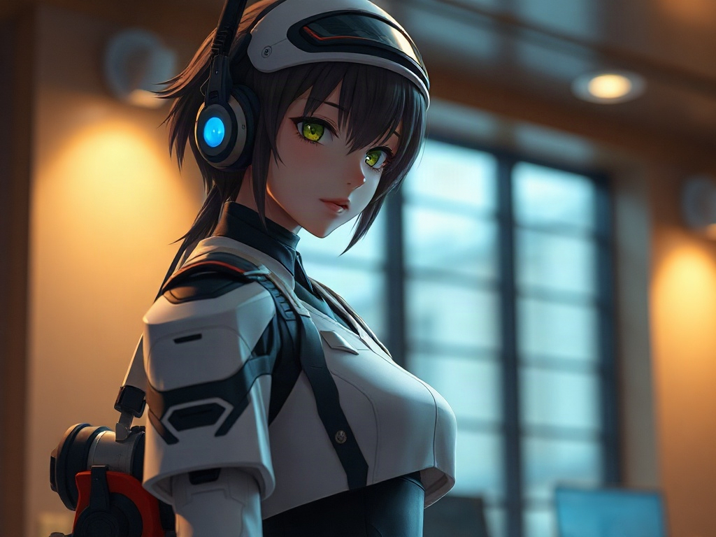 AI 仿生人同學提示詞範例：一鍵生成仿生人同學角色（附效果圖）