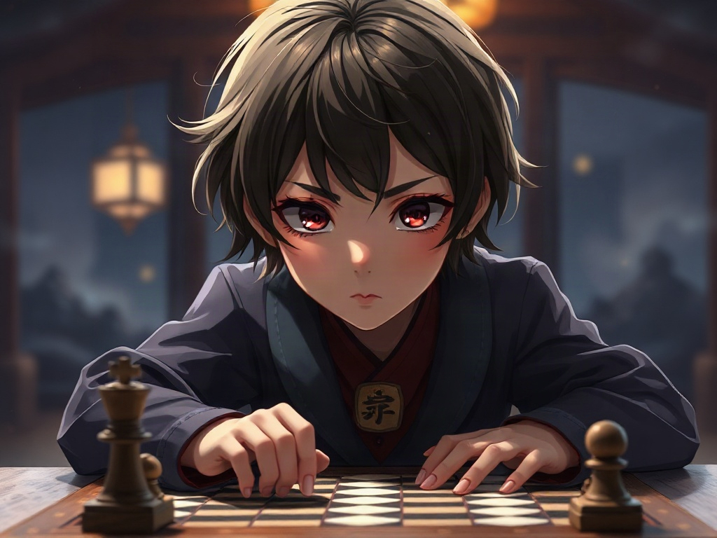 AI 將棋神童提示詞範例：一鍵生成將棋神童角色（附效果圖）