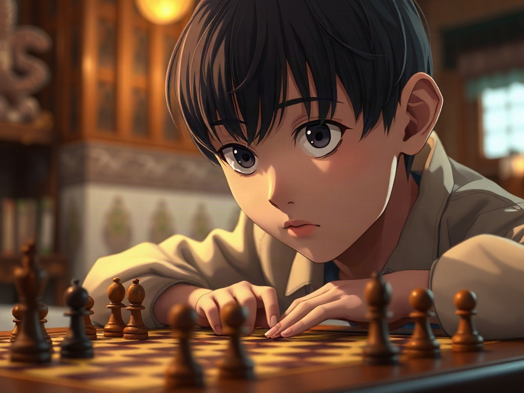 AI 將棋神童提示詞範例：一鍵生成將棋神童角色（附效果圖）