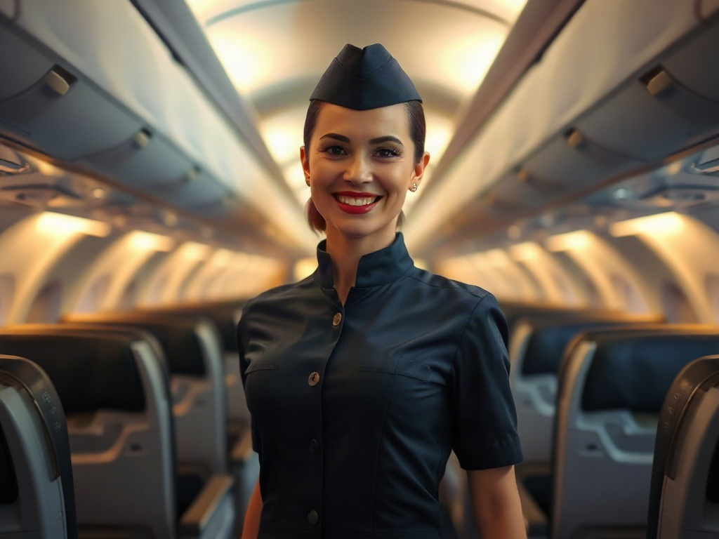 AI 空姐提示詞：專業又親切的航空之美