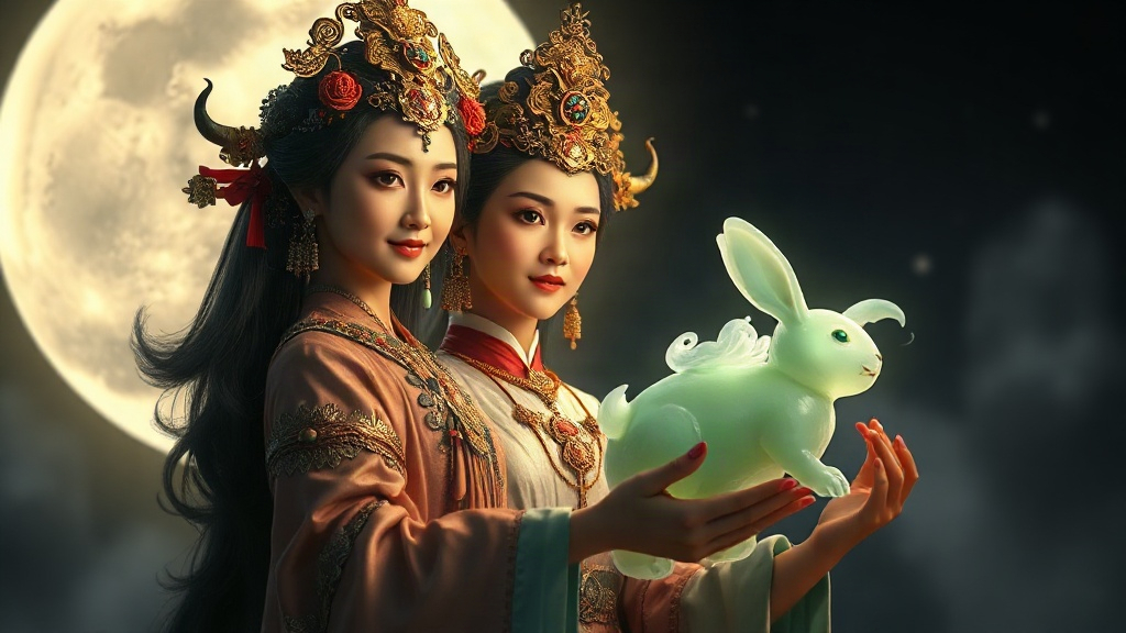 AI 嫦娥提示詞範例：一鍵生成嫦娥角色（附效果圖）