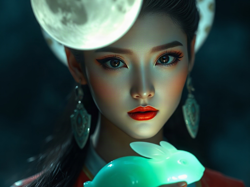 AI 嫦娥提示詞範例：一鍵生成嫦娥角色（附效果圖）