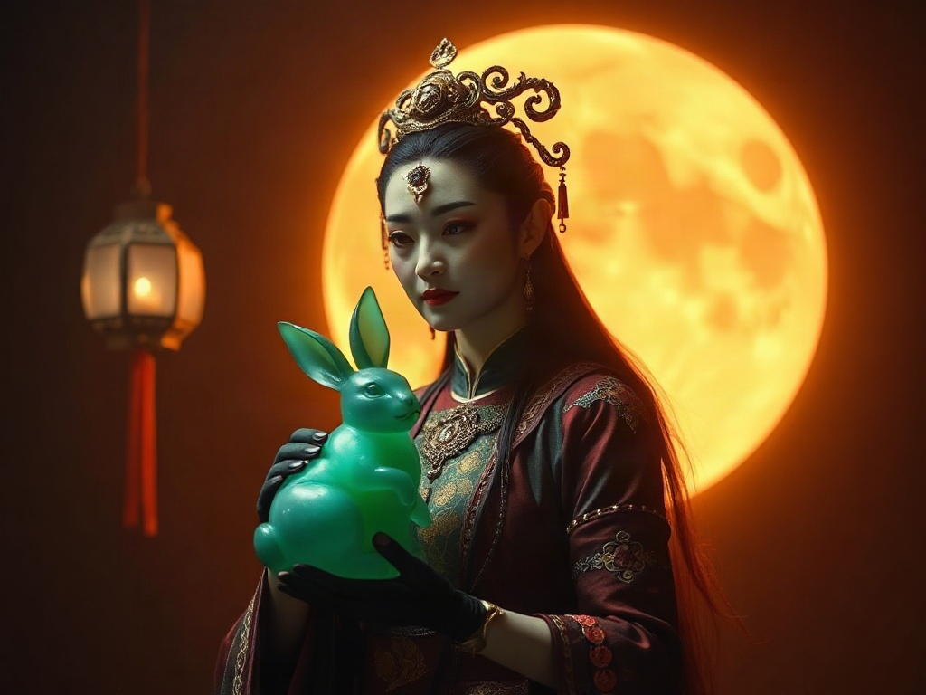 AI 嫦娥提示詞範例：一鍵生成嫦娥角色（附效果圖）