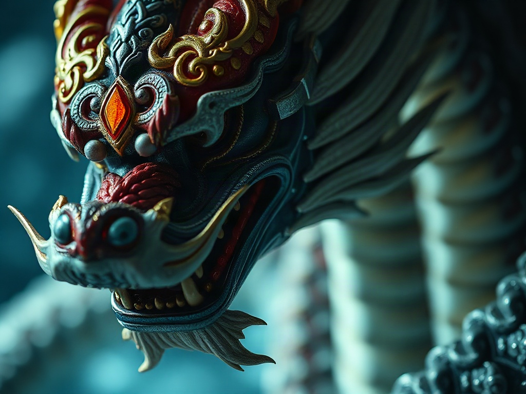 AI 龍神提示詞範例：一鍵生成龍神角色（附效果圖）