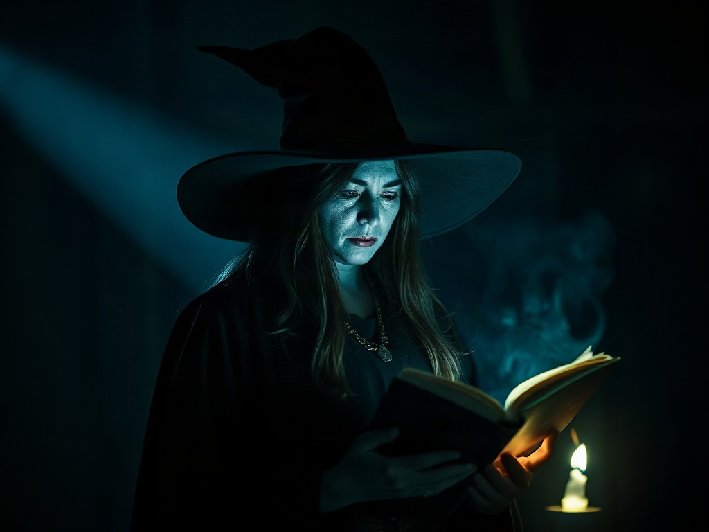 AI 黑魔女提示詞：一段生出理想的黑魔女角色