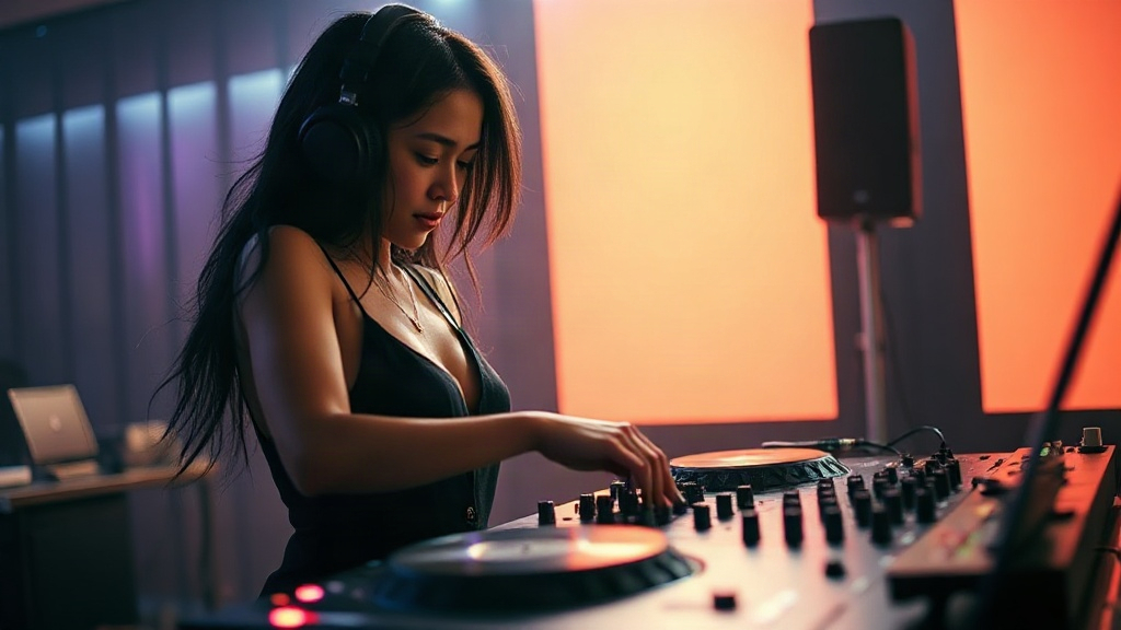 AI 女 DJ提示詞：一段生出理想的女 DJ角色
