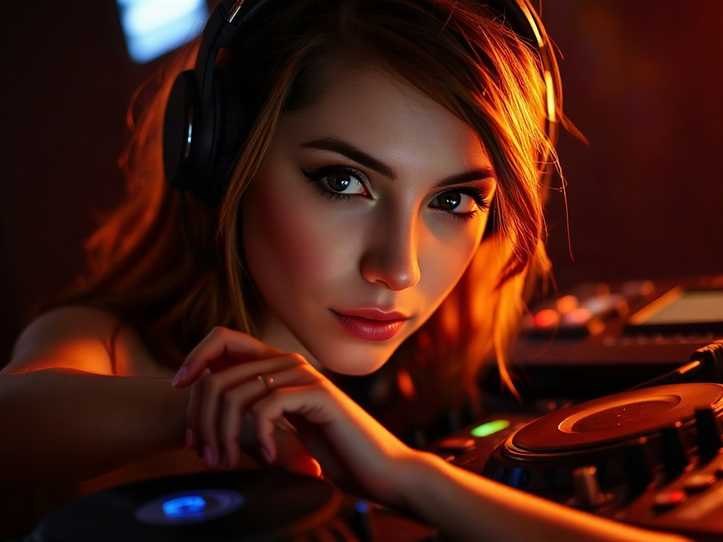 AI 女 DJ提示詞：一段生出理想的女 DJ角色
