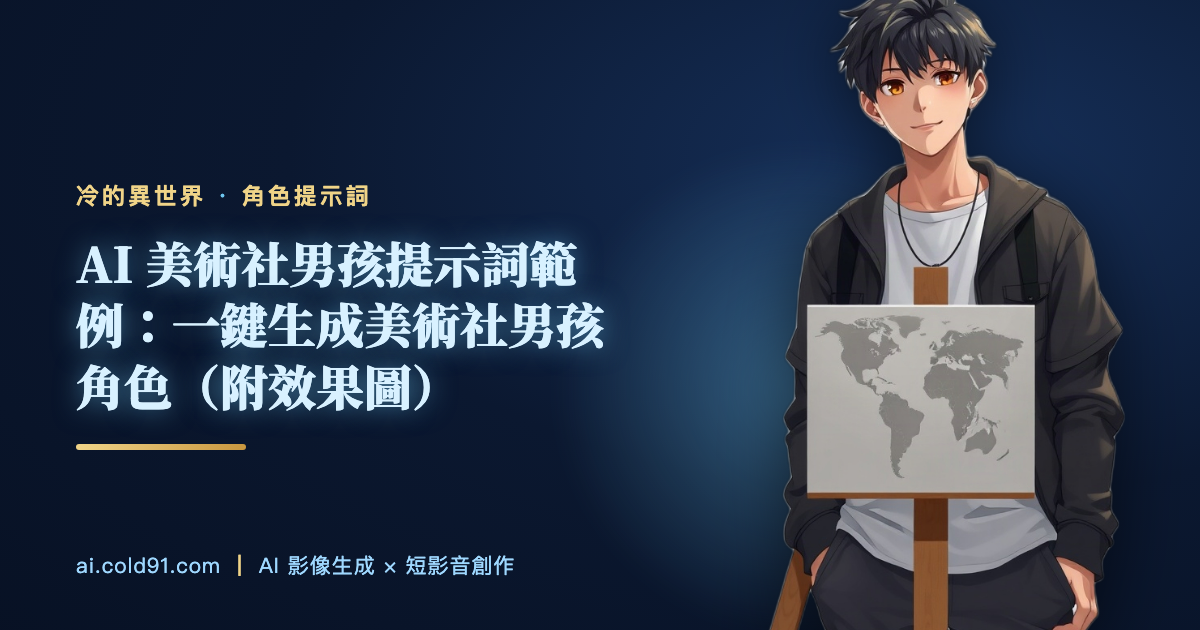美術社男孩