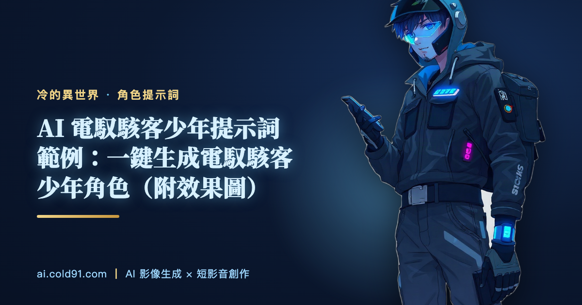 電馭駭客少年