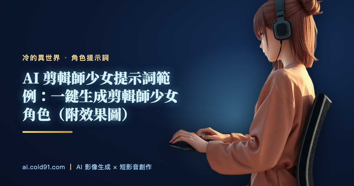 剪輯師少女