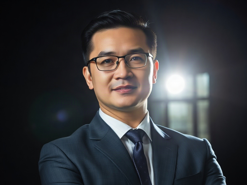 AI【財務顧問】專業形象照提示詞：社群大頭照／官網形象生成範例