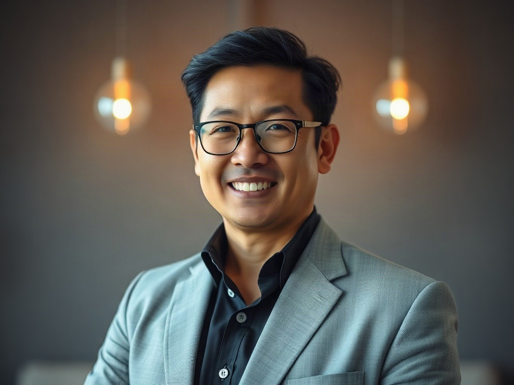 AI【室內設計師】專業形象照提示詞：社群大頭照／官網形象生成範例