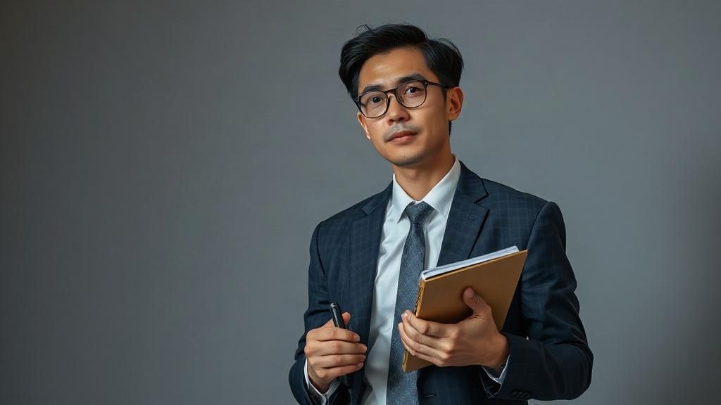 AI【記者】專業形象照提示詞：社群大頭照／官網形象生成範例
