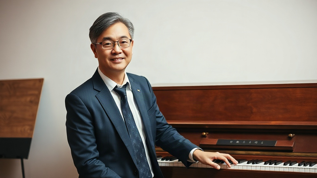 AI【音樂老師】專業形象照提示詞:社群大頭照/官網形象生成範例