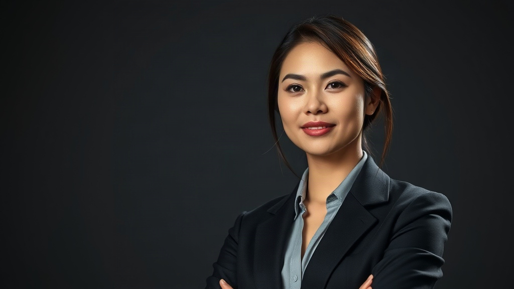 AI【女性創投合夥人】專業形象照提示詞：社群大頭照／官網形象生成範例